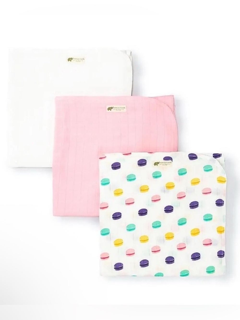 monica + andy 3 pack lightweight muslin wrap set of 3